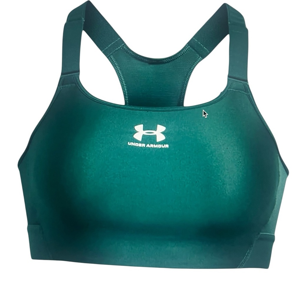 NWT Under Armour Women's Green Sports Bra - Picture 5 of 6